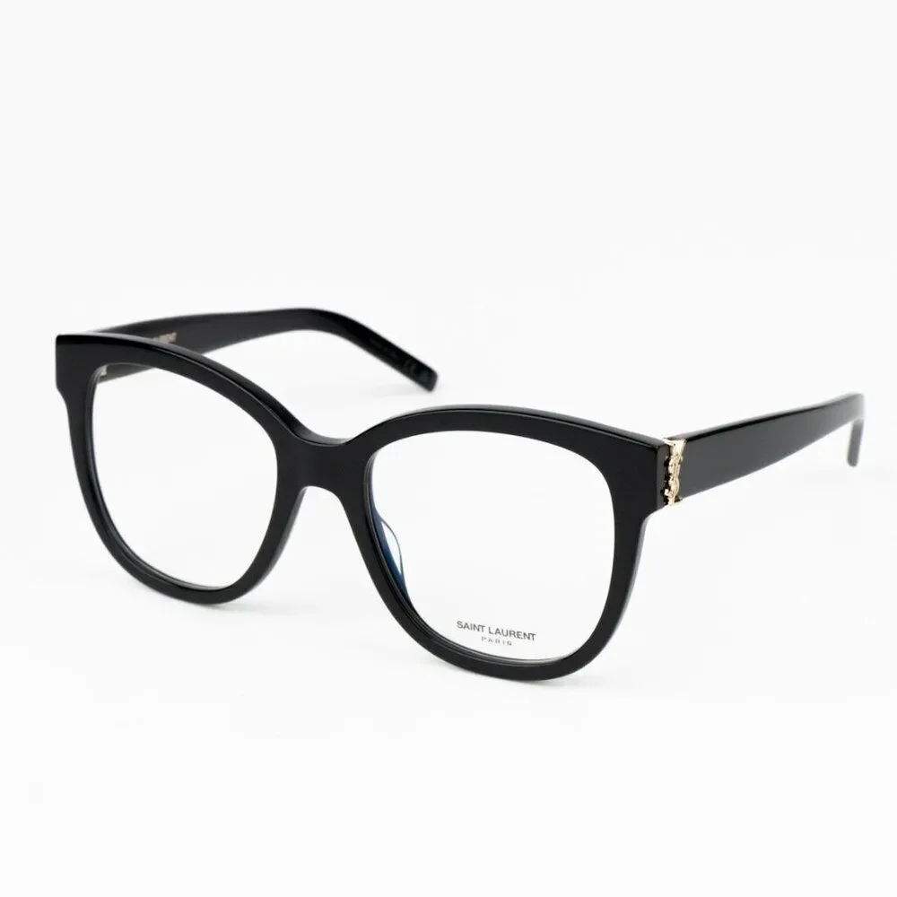 NEW Saint Laurent SLM97 001 Black Square Women Eyeglasses